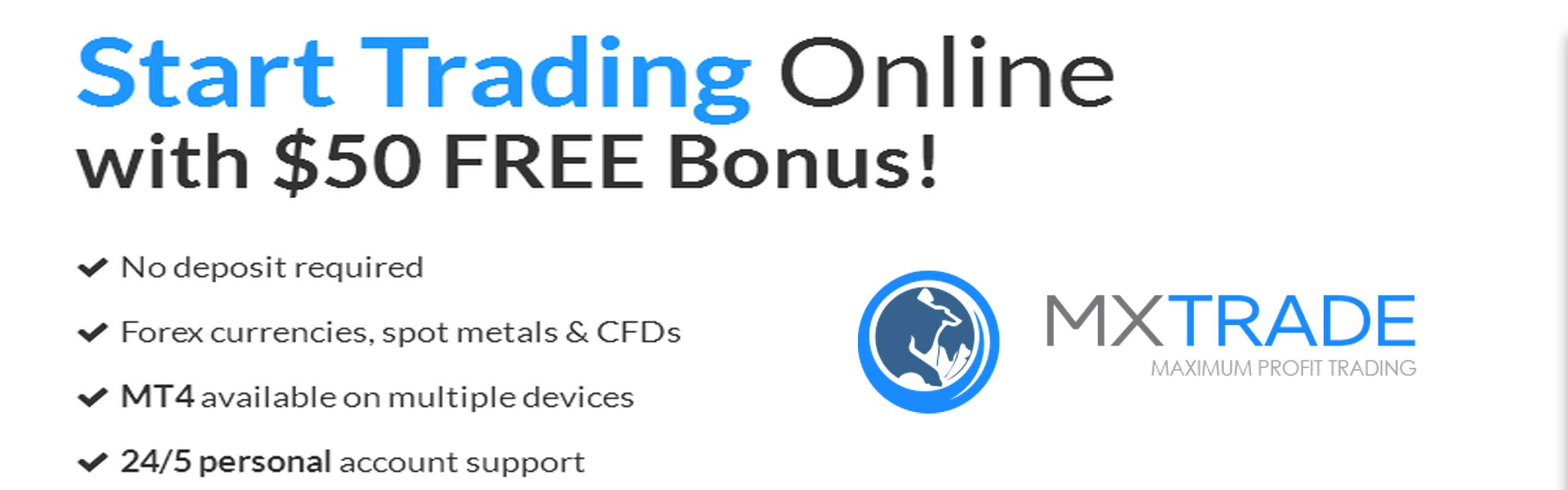 Forex no deposit bonus 50